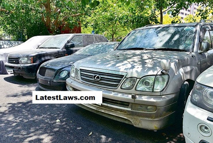 seized vehicles into government vehicles