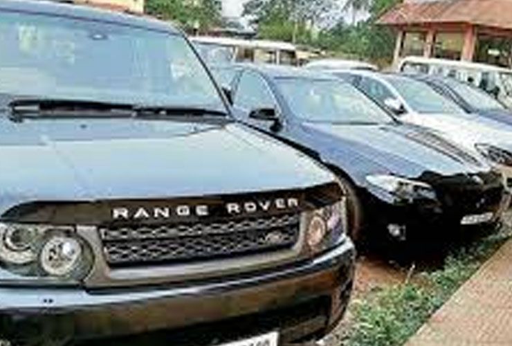 seized vehicles into government vehicles