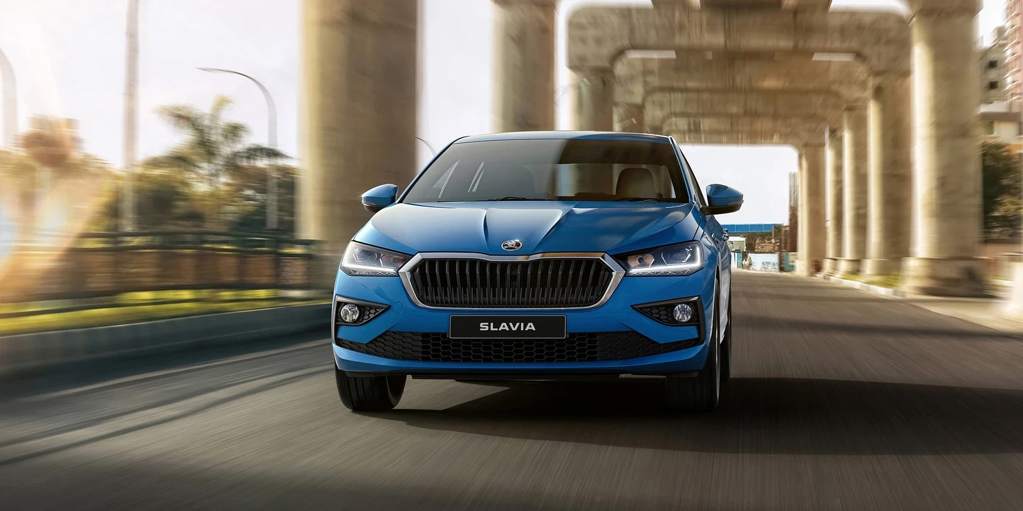 Skoda Slavia Front Left Side-2
