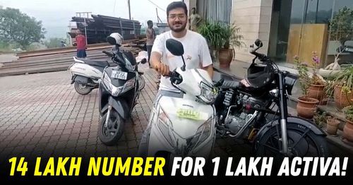 14 lakh number for activa