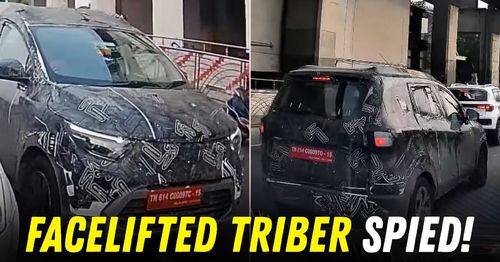 2025 renault triber facelift spyshot featured