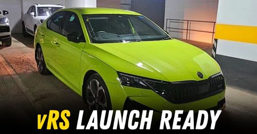2025 skoda octavia vrs spied india featured 2025 skoda octavia vrs spied india featured