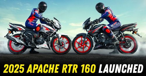 2025 tvs apache rtr160 launched featured 2025 tvs apache rtr160 launched featured