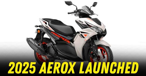 2025 yamaha aerox 155 maxi scooter featured 2025 yamaha aerox 155 maxi scooter featured