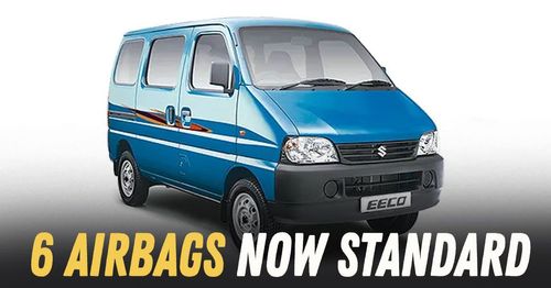 6 airbags standard on maruti arena models