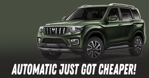 affordable mahindra scorpio-n z4 automatic launched affordable mahindra scorpio-n z4 automatic launched