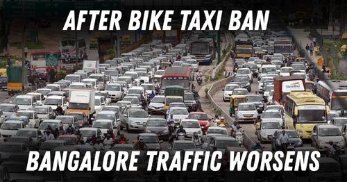 Bangalore bike taxi ban and traffic impact Bangalore bike taxi ban and traffic impact