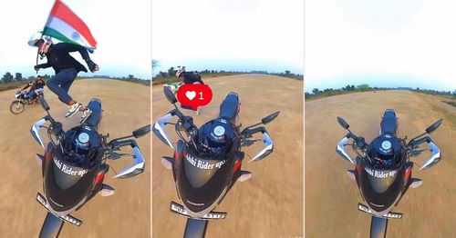 bike rides without rider stunt bike rides without rider stunt