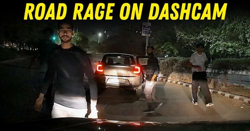 family vs maruti swift goons road rage dashcam featured
