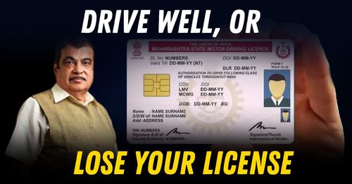 Gadkari and new license rules Gadkari and new license rules