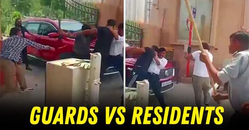 greater noida society residents vs security guards parking dispute featured greater noida society residents vs security guards parking dispute featured
