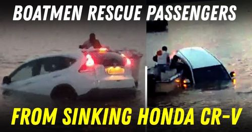 honda cr-v ganga patna bihar boatmen rescue featured