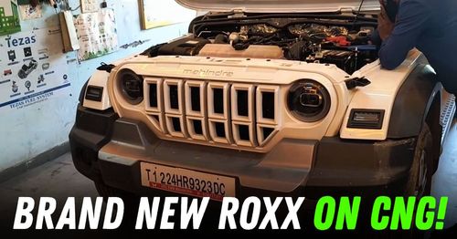india's first mahindra thar roxx petrol automatic aftermarket cng featured india's first mahindra thar roxx petrol automatic aftermarket cng featured