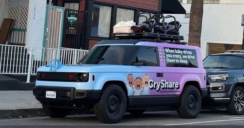 Jeff Bezos' EV truck Jeff Bezos' EV truck