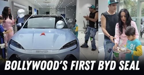 kashmera shah buys bollywood's first BYD seal kashmera shah buys bollywood's first BYD seal