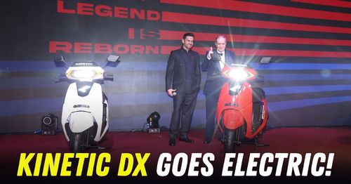 kinetic dx electric scooter launched in india