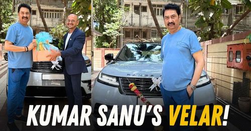 kumar sanu buys new range rover velar