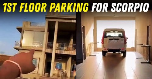 mahindra scorpio first floor parking spot punjab featured mahindra scorpio first floor parking spot punjab featured