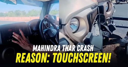 mahindra thar crash reason touchscreen mahindra thar crash reason touchscreen