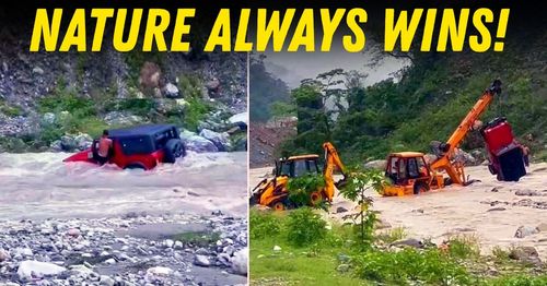 mahindra thar vs river uttarakhand featured mahindra thar vs river uttarakhand featured