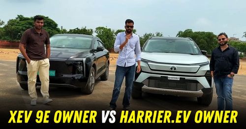 mahindra xev 9e owner vs tata harrier.ev owner featured