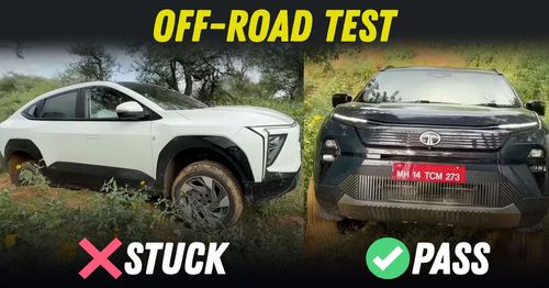 mahindra xev tata harrier ev off roading