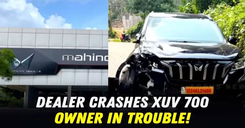 mahindra xuv700 owner kerala police cases dealer crash featured mahindra xuv700 owner kerala police cases dealer crash featured