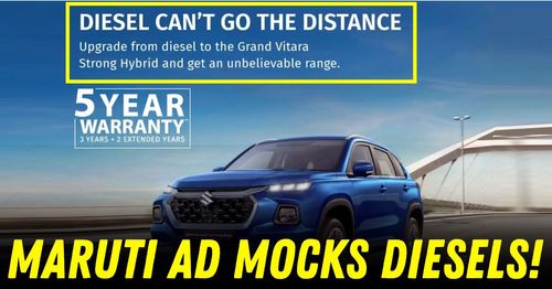 maruti grand vitara ad mocking diesels featured