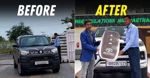 maruti s-presso owner buys toyota fortuner leader edition suv featured maruti s-presso owner buys toyota fortuner leader edition suv featured
