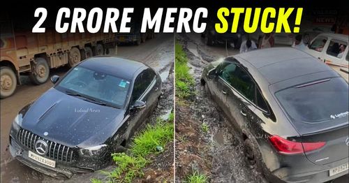 mercedes benz gle 53 amg stuck gujarat overtaking featured mercedes benz gle 53 amg stuck gujarat overtaking featured