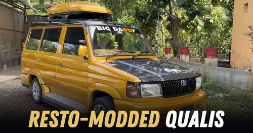 modified toyota qualis on video