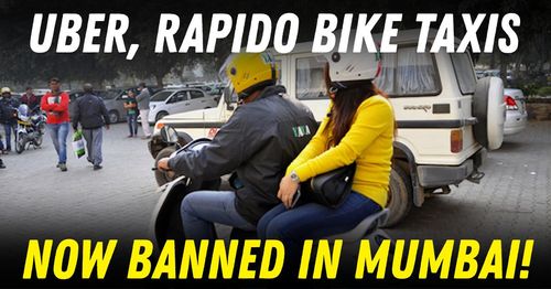 mumbai police case bike taxi uber rapido ban featured