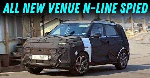 2025 Hyundai Venue Nline spotted testing 2025 Hyundai Venue Nline spotted testing