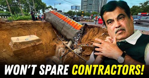 nitin gadkari vs contractors bad roads featured