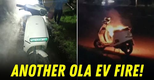ola s1 electric scooter fire bengaluru ramanagara highway featured ola s1 electric scooter fire bengaluru ramanagara highway featured