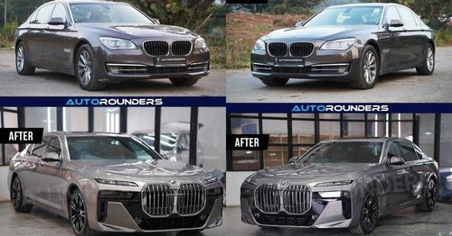 old to new bmw 7 series