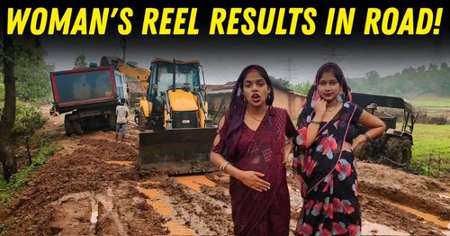 pregnant woman viral reel Madhya Pradesh road constructed featured