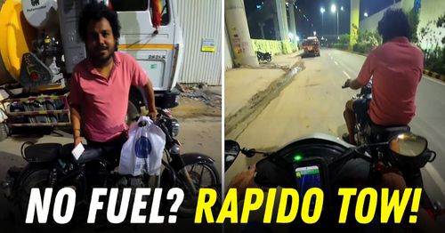 rapido tows out-of-fuel royal ebfueld gurugram featured rapido tows out-of-fuel royal ebfueld gurugram featured