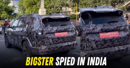 renault bigster boreal spied in india renault bigster boreal spied in india