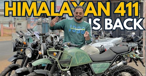 royal enfield himalayan 411 is back royal enfield himalayan 411 is back