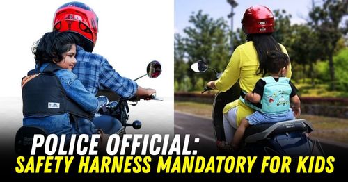 safety harness mandatory kids two wheelers featured