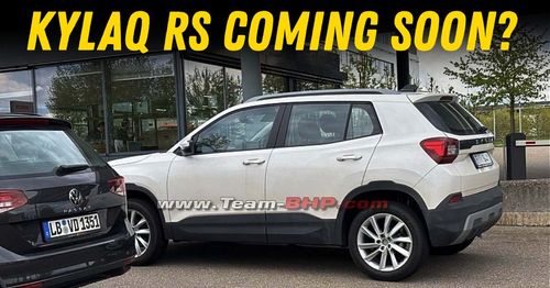skoda kylaq rs spyshot featured skoda kylaq rs spyshot featured