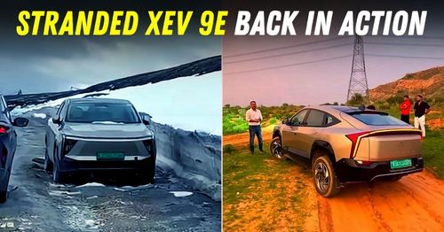 stranded mahindra xev 9e back in action featured