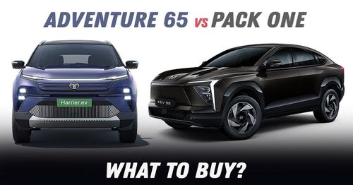tata harrier ev adventure 65 vs mahindra xev 9e pack one tata harrier ev adventure 65 vs mahindra xev 9e pack one