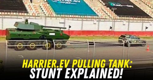 tata harrier.ev tank pulling stunt explained featured tata harrier.ev tank pulling stunt explained featured
