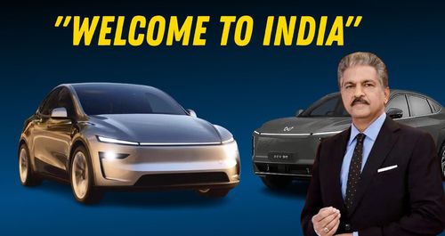 Tesla Model Y, Mahindra XEV 9e and Anand Mahindra Tesla Model Y, Mahindra XEV 9e and Anand Mahindra