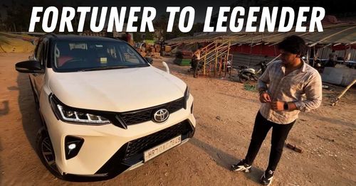 toyota fortuner to legender conversion Rs. 85000 featured toyota fortuner to legender conversion Rs. 85000 featured