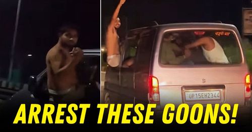 woman biker yamaha mt15 harassed by goons maruti eeco featured