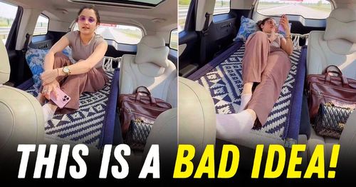 woman singer rope bed moving mahindra xuv700 featured