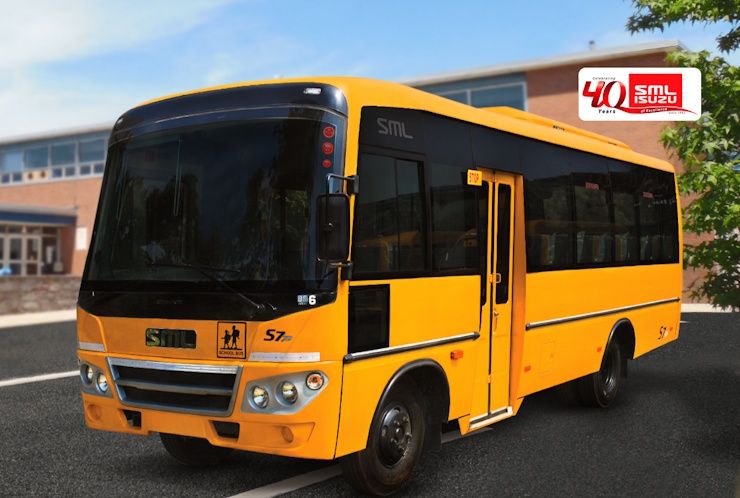 SML Isuzu school bus